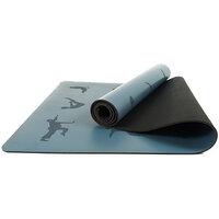 Коврик для йоги профессиональный EasyFit каучук 5 мм Синий S53-1135