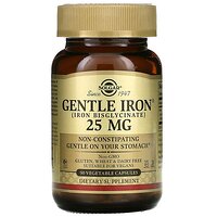 Gentle Iron (добавка с железом) Solgar 25 мг 90 капс.