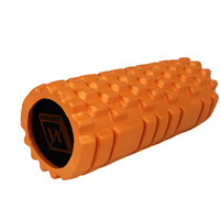 Ролик массажный EasyFit Solid Roller v.1.1s 33 см оранжевый S53-1556
