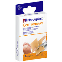 Мозольный пластырь NordePlast для удаления загрубевшей кожи