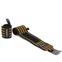 Бинты для запястий (кистевые бинты) Cornix Wrist Wraps XR-0196 Black/Orange S49-4536