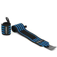 Бинты для запястий (кистевые бинты) Cornix Wrist Wraps XR-0193 Black/Blue S49-4533