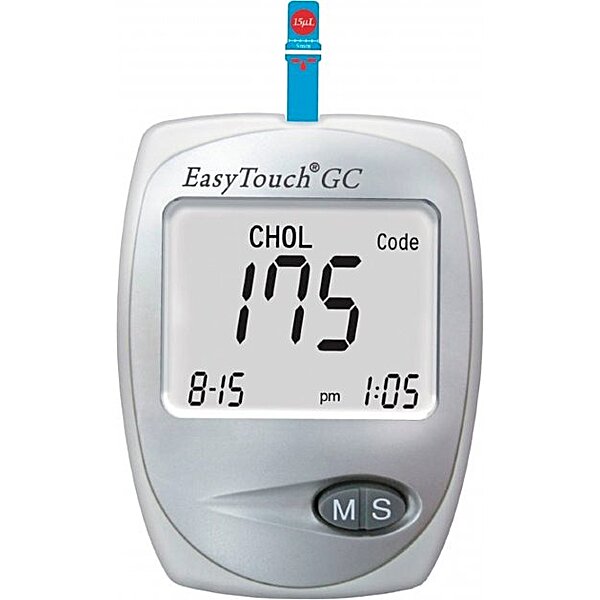 Глюкометр с функцией измерения холестерина в крови Easy Touch GC (ЭТ-202)