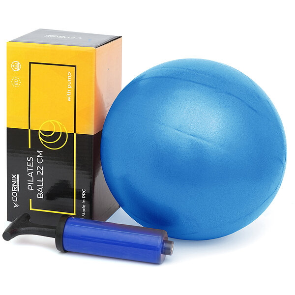 Мяч для пилатеса, йоги, реабилитации Cornix MiniGYMball 22 см XR-0226 Blue S49-4539