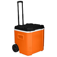 Изотермический контейнер на колесах IGLOO TRANSFORMER ROLLER 60 л, оранжевый с черным S42-1211817357