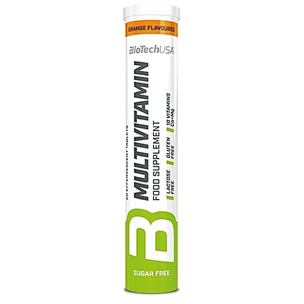 Витамины и минералы Biotech USA Multivitamin 20 tabs orange