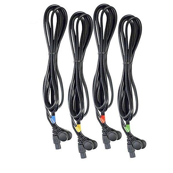 Набір кабелів (4шт.) для дротових моделей електростимуляторів Compex S66-220