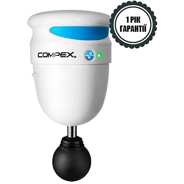 Mini fixx перкусійний масажер Compex білий S66-204