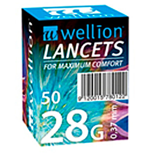 Ланцеты Wellion 28G, 50 штук