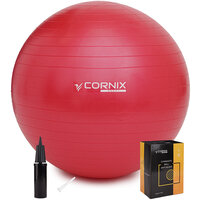 Мяч для фитнеса (фитбол) Cornix 85 см Anti-Burst XR-0252 Red S49-4723