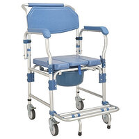 Коляска для инвалидов с туалетом MIRID KDB-697B. Кресло для душа и туалета. S72-1574750137