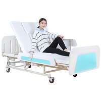Медицинская электрокровать с туалетом MIRID E36. Широкая кровать для инвалида. Кровать для реабилитации. S72-1052854900