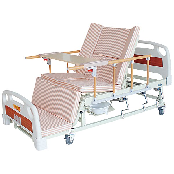 Медицинская кровать с туалетом и боковым переворотом MIRID Е05. S72-1577400499