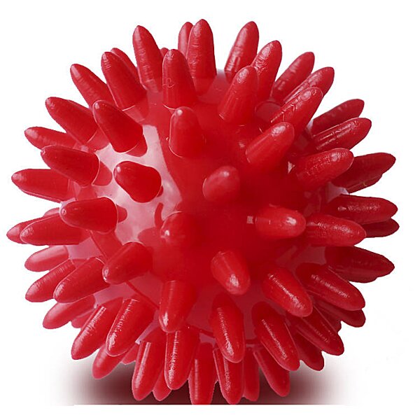 Мяч массажный Ridni Relax, диаметр 6 см (красный)