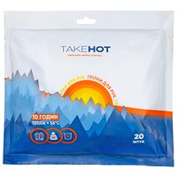 Грелка для рук TakeHot - Пак 10 пар