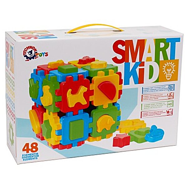 Куб іграшка &quot;Розумний малюк Лото ТехноК&quot;, арт.2018 S80-335