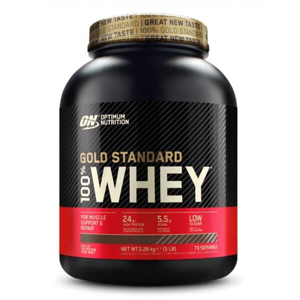 Standard gold 100% Whey - 2280g White Chocolate Raspberry S76-6457
