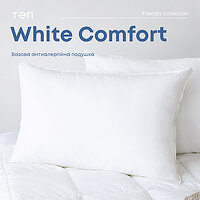&quot;white подушка COMFORT&quot; NEW 70*70 см (850г) (microfiber) S75-3-02807_00000