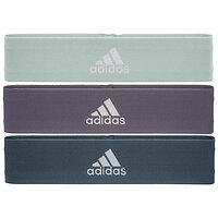 Еспандерів набір Adidas Resistance Band Set (L, M, H) зелений, фіолетовий, темно-синій Уні 70х7,6х0, S83-00000026157