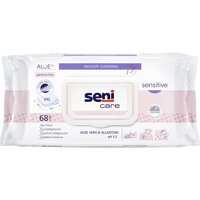 Серветки вологі для догляду за шкірою SENI CARE Sensitive (68 шт.)